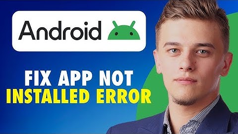 How to fix app not installed as package conflicts with an existing package