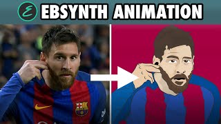 How to turn VIDEOS into CARTOONS using a FREE AI! 😱 | EbSynth + Adobe Tutorial | Elliano_