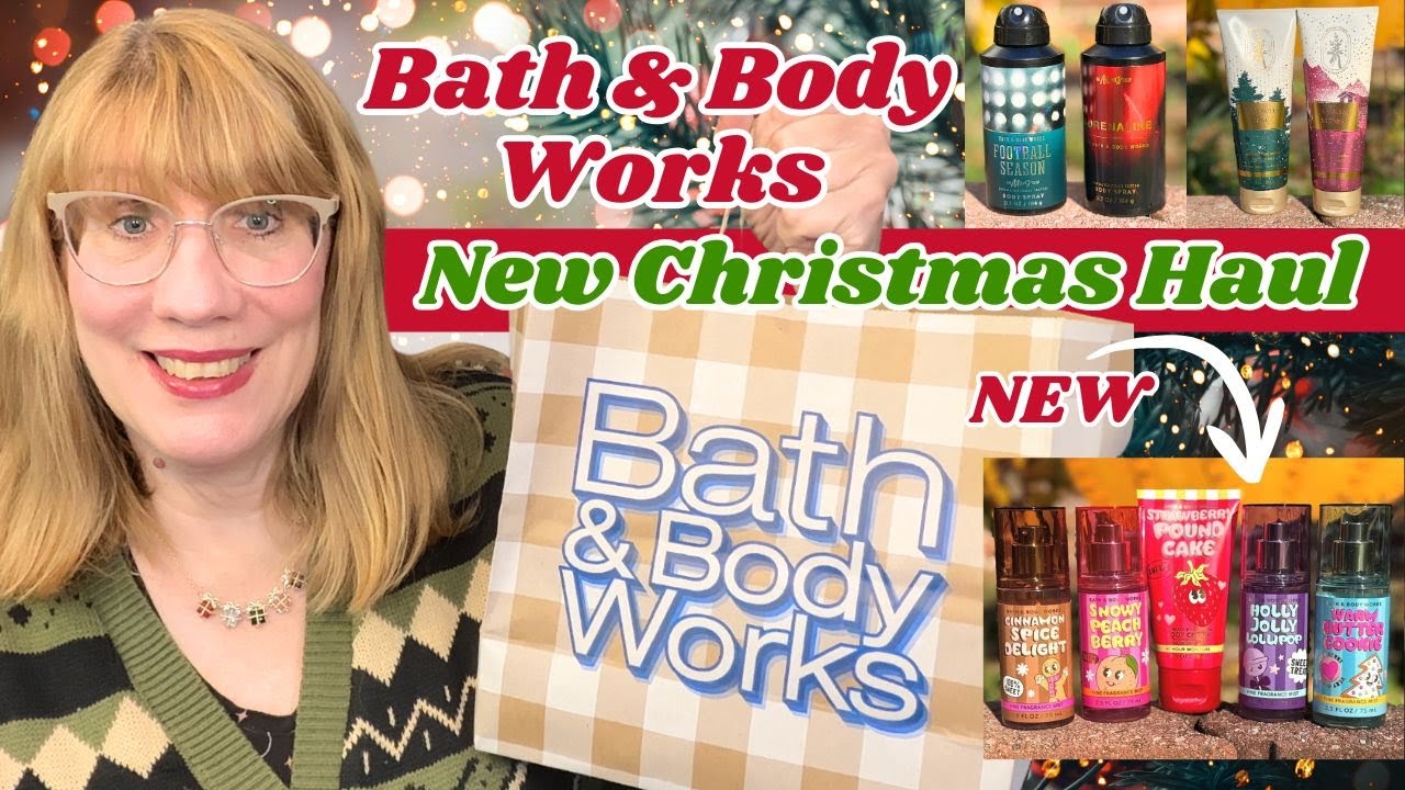 Новая рождественская поставка от Bath & Body Works!