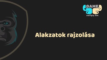 1.3 PyGame - Alakzatok rajzolása