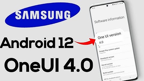 Samsung  Android 12 OneUI 4.0 Update  | A50 A50S A51 A52 A71 M21 M31 M51 M31S F22 F62 F41 A21S A31