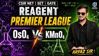 OsO₄ vs KMnO₄ 🧪  | CSIR NET Organic Chemistry |🔥Reagent Premier League | CSIR NET Tricks | arfaz sir