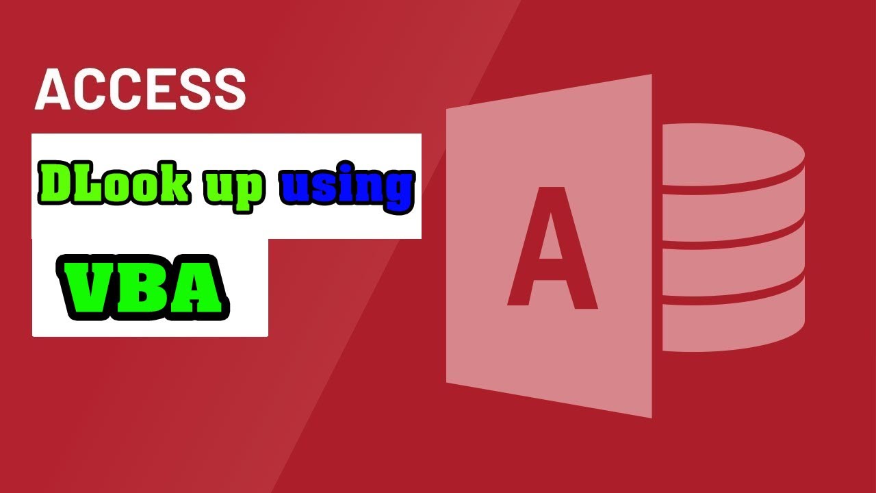 Dlookup access пример. Is null access