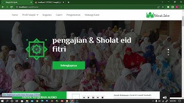 Download Source Code Aplikasi Masjid Berbasis Website