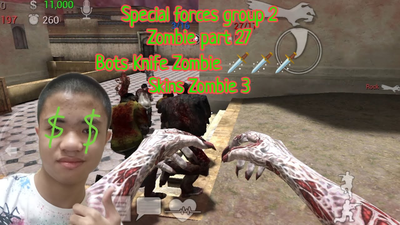 Special forces group 2 Zombie part 27 knife 🗡️🗡️🗡️