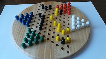 Chinese checkers game  -  game  