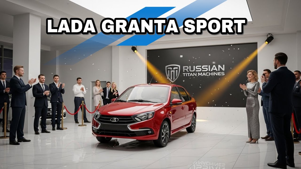 LADA GRANTA SPORT 😱 Церемония в Роскошном Шоуруме | Русский Спорткар, Который ШОКИРОВАЛ Всех 🔥