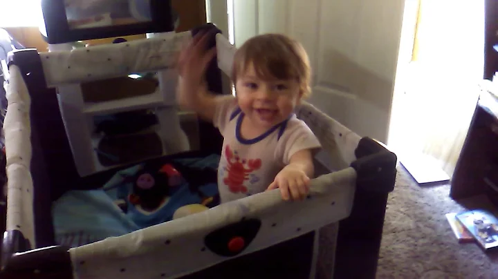 My 16 month old Grandson "Praising Jesus"!