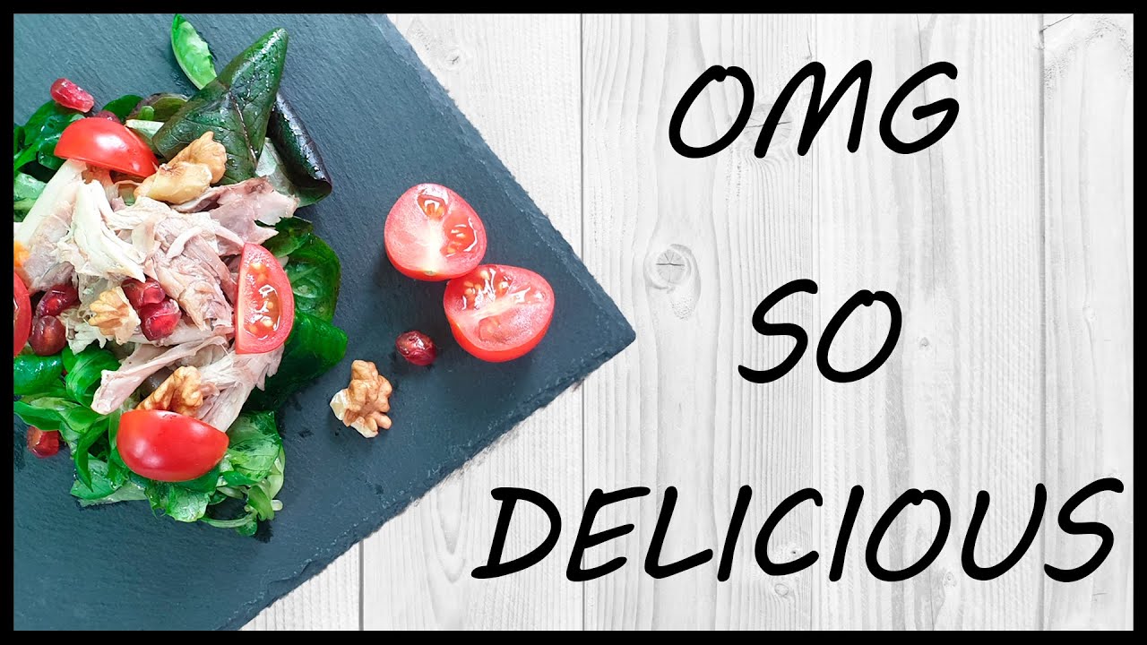 Salad with Protein 💚💚 Marinated Quail salad