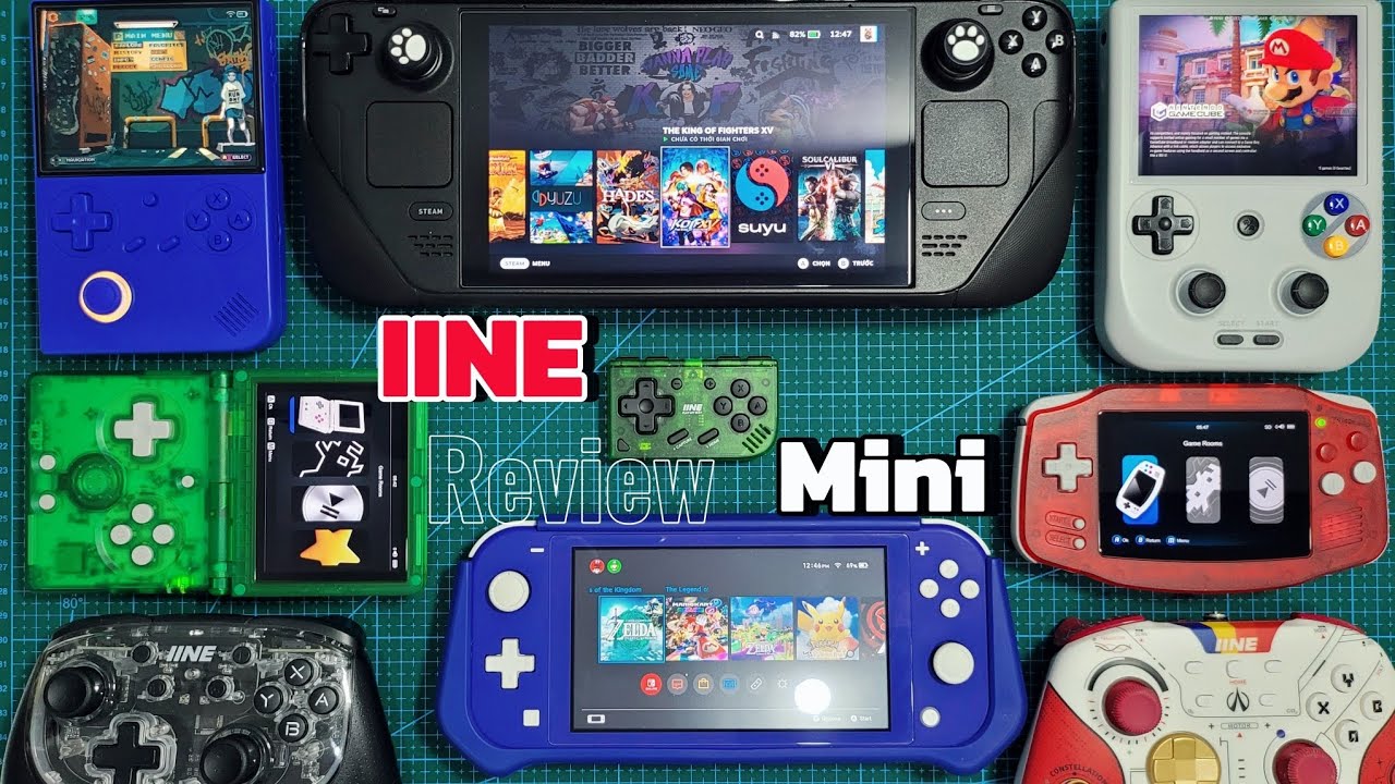 CONTROLLER NHỎ NHẤT MÌNH TỪNG SỬ DỤNG | IINE MINI RETRO ANANKE