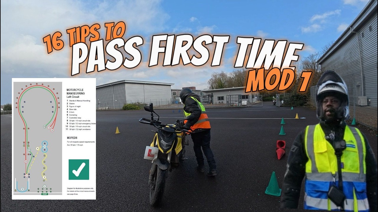 Pass Your Motorcycle Mod 1 Test FIRST Time: 16 Tips Instructors Should ...
