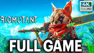 BIOMUTANT  Full Game Walkthrough - 4K 60FPS No Commentary
