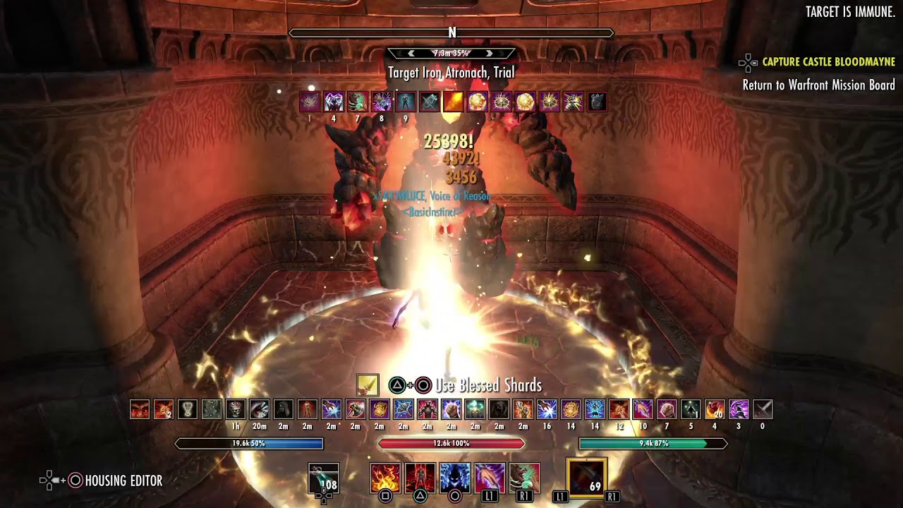 ESO Magicka Nightblade 84.1k DPS (Static Rotation) [Harrowstorm] - YouTube