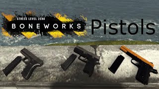 Boneworks Handgun Analysis