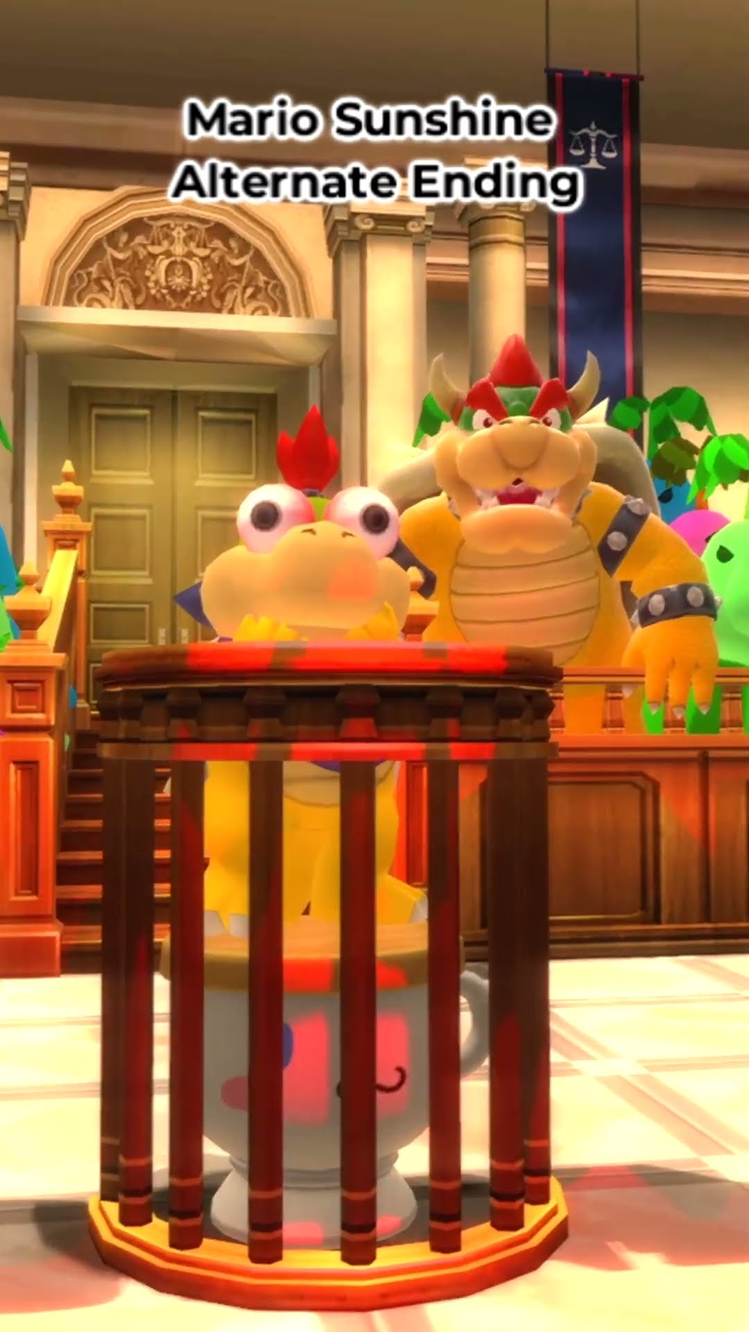 Mario Sunshine Alternate Ending #shorts