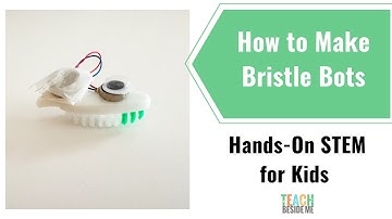 Bristle Bots STEM for Kids | DIY Mini Robot Project