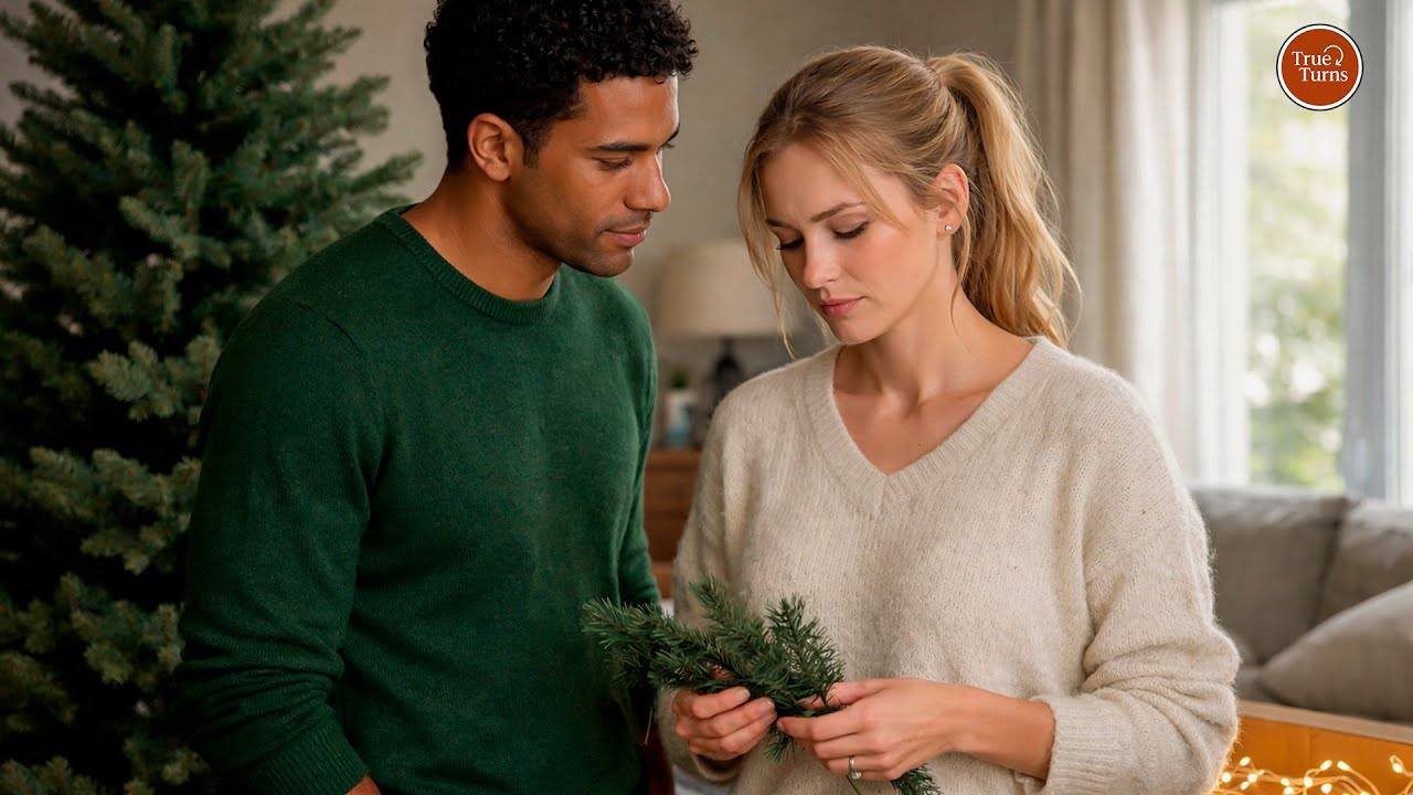 My Neighbor Asked Me  Help Set Up Her Christmas Tree… Then Said “Its My First Christmas Without Him”