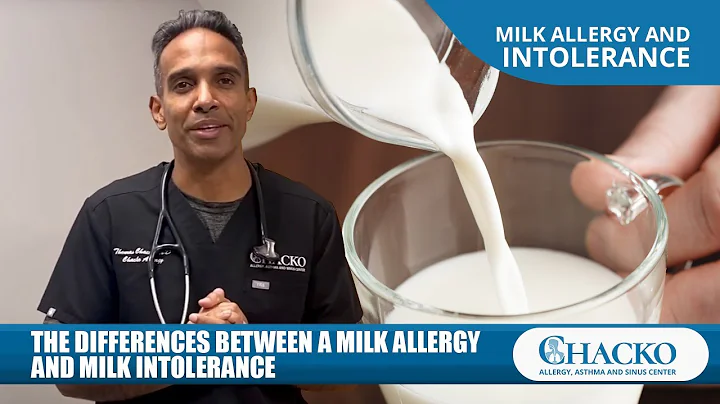 The Differences Between a Milk Allergy and Milk Intolerance [Chacko Allergy]