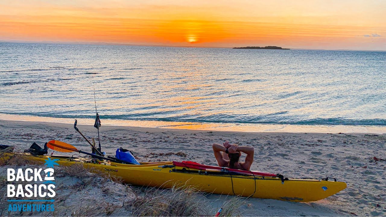 Surviving from a 17ft Ocean Kayak (Catch & cook Ep: 4)