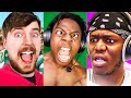 MrBeast Shocked By His Clone, IShowSpeed Out Of Control, KSI Going Crazy, Jake Paul, Salt Papi,