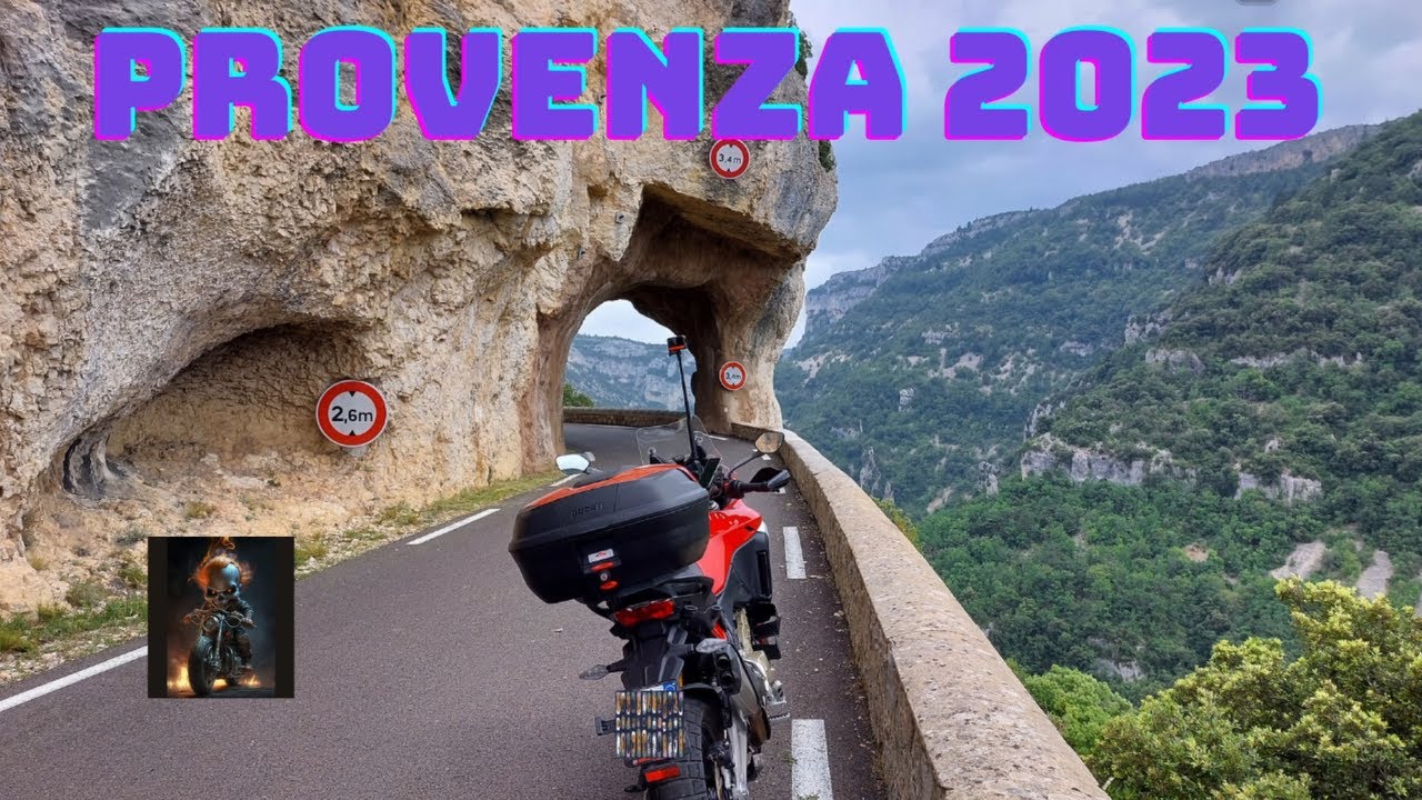 PROVENZA  in moto  ( tour delle gole )