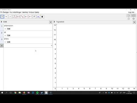 Geogebra 5 - Kombinatorik