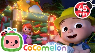 let s build pillow fort cocomelon kids learning songs sing