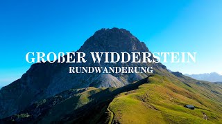 Großer Widderstein Wanderung mit wunderschönem Gipfelpanorama