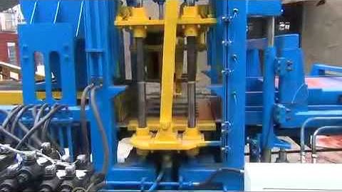 QT4-15D automatic concrete block making machine  - Qingdao HF Industry