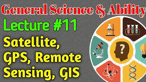 GSA | Lecture #11 - Satellite, GPS, Remote Sensing and GIS for CSS UPSC PMS