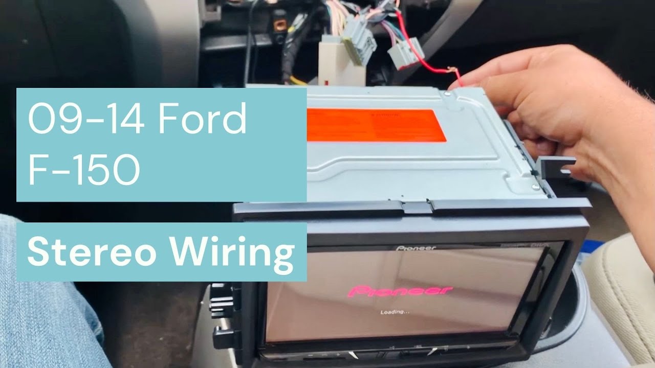 09-14 Ford F-150 Aftermarket Stereo Wiring - YouTube