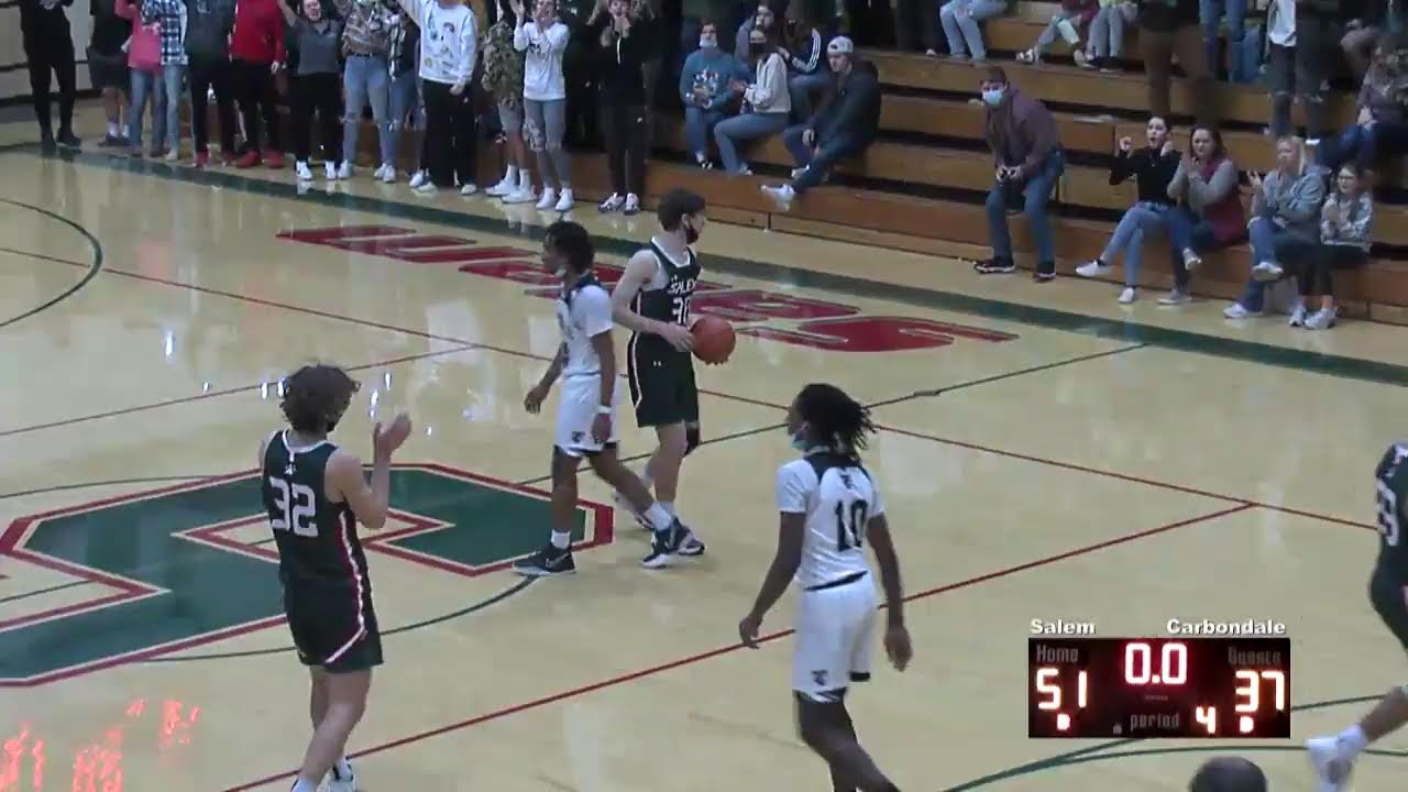 Salem Boys Invitational   Game 2 Salem vs Carbondale