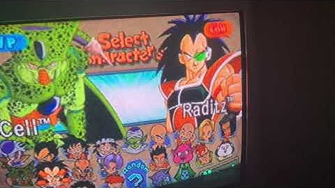 Dbz budokai Cell vs Raditz request by Jordan Anthony Treloar