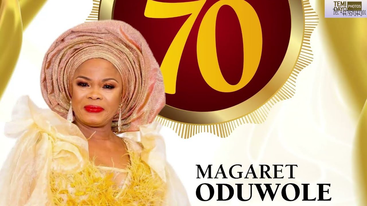 ПРИНЦ РЕМИ АДЕХУМОЛА И СЭР К. ТАНЦУЮТ НА 70-ЛЕТИИ МАГАРЕТ ОДУВОЛЕ