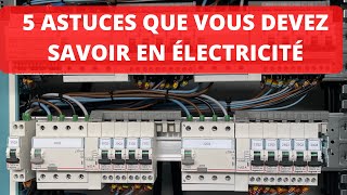 5 tips in electricity - Automatic circuit breaker or lengthening a wire.