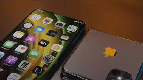 The iPhone 13 could be foldable (Apple prototype leaked).