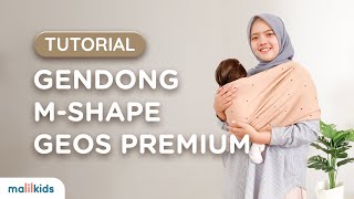 Tutorial M-Shape Dengan Gendongan Instan - Geos Premium By Malilkids