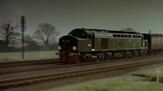 Vintage railway film  British Locomotives  1959
