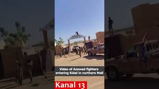 Video of Azawad fighters entering Kidal in northern Mali