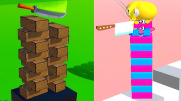 Slice All vs Slicer Knife - Very Satisfying and Relaxing ASMR Slicing Game