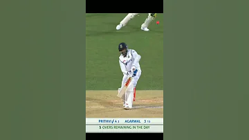 Prithvi shaw gets bowled and trolled. Funny cricket 😝