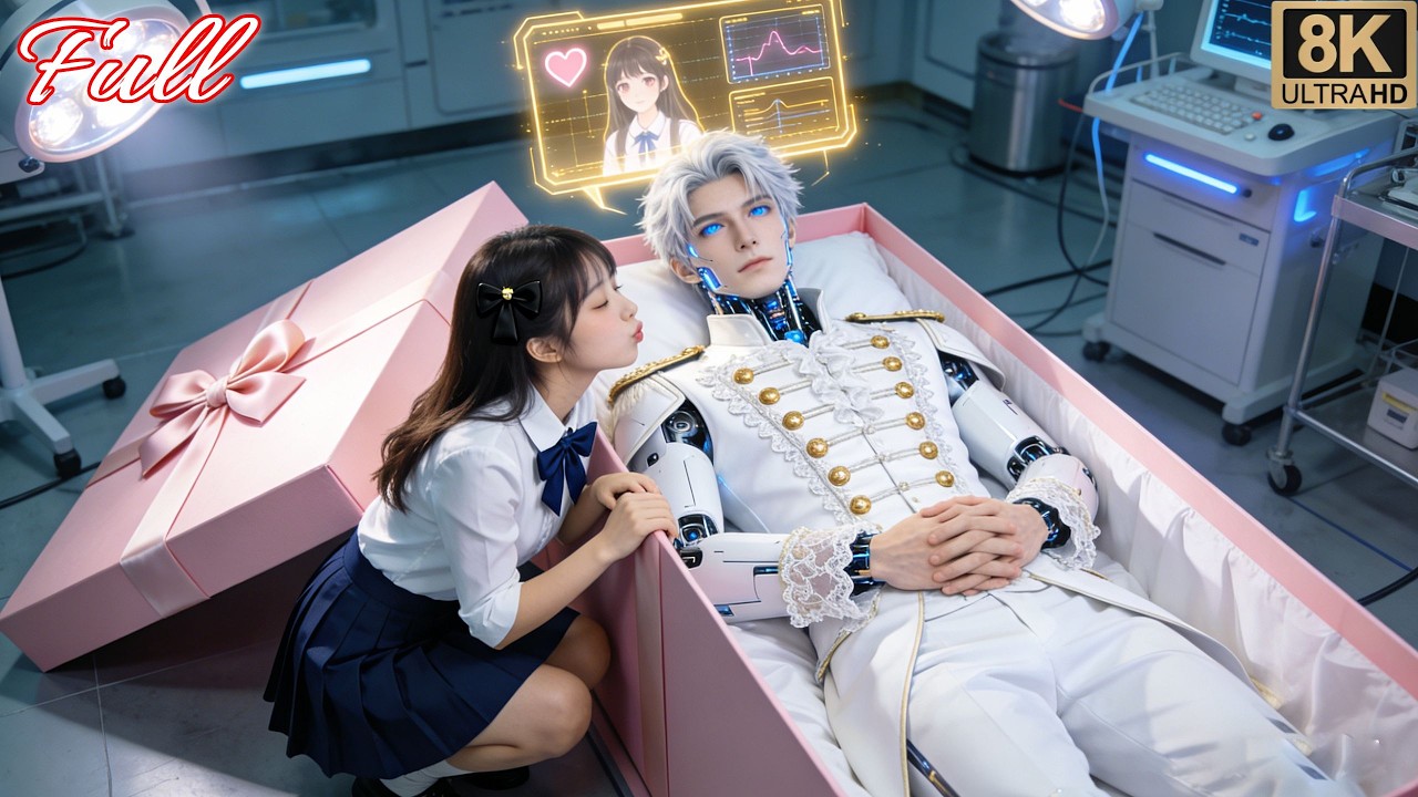 Un baiser active robot amoureux—petit ami parfait, dévoué et capable de tout pour moi