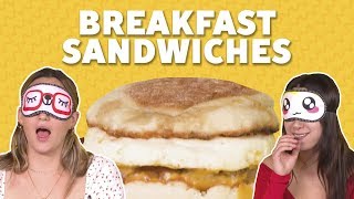 We Tried Fast Food Breakfast Sandwiches | Taste Test | Food Network