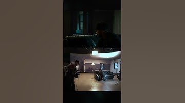Horror Virtual Production Monster #horrorshorts #behindthescene