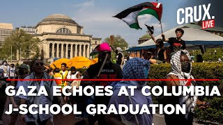 War Overshadows Columbia Journalism School Graduation | US Campus Protests | Israel Gaza | Live News