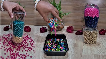 Satisfying Reverse Beads ASMR ♥️♥️♥️ 2 #reverse #asmr #satisfying