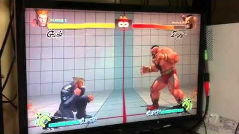 SSF4 Guile Tutorial Flash Kick Dash FADC Ultra 1