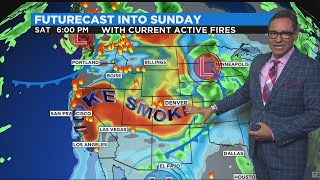 Entire State Will Be Flooded With Wildfire Smoke This Weekend