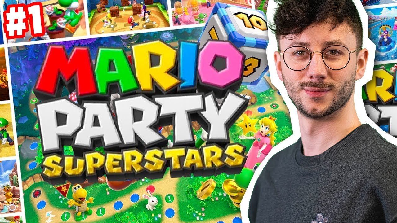MARIO PARTY AVEC LES COPAINS (@GOM4RT, @Wingobear & @OnutremYT) #1 - PONCE REPLAY 11/11/2021