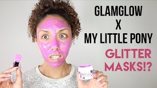 Glamglow X My Little Pony Glitter Face Mask Review Biancareneetoday